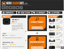 Tablet Screenshot of minichainehifi.com